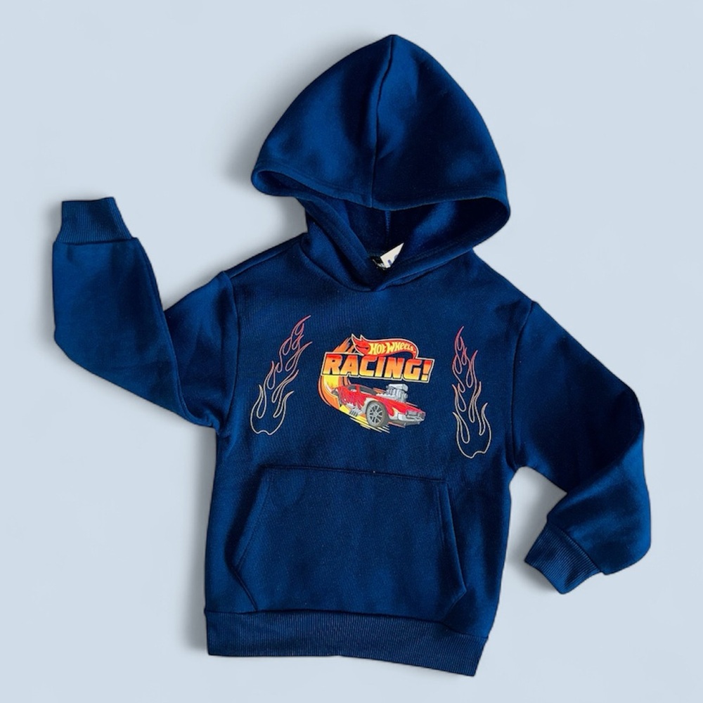 New Toddler Hot Wheels Hoodie